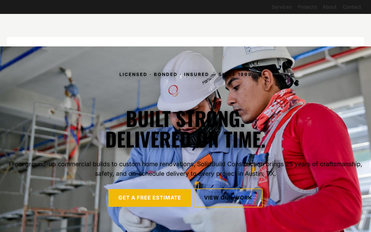 SolidBuild — Contractors