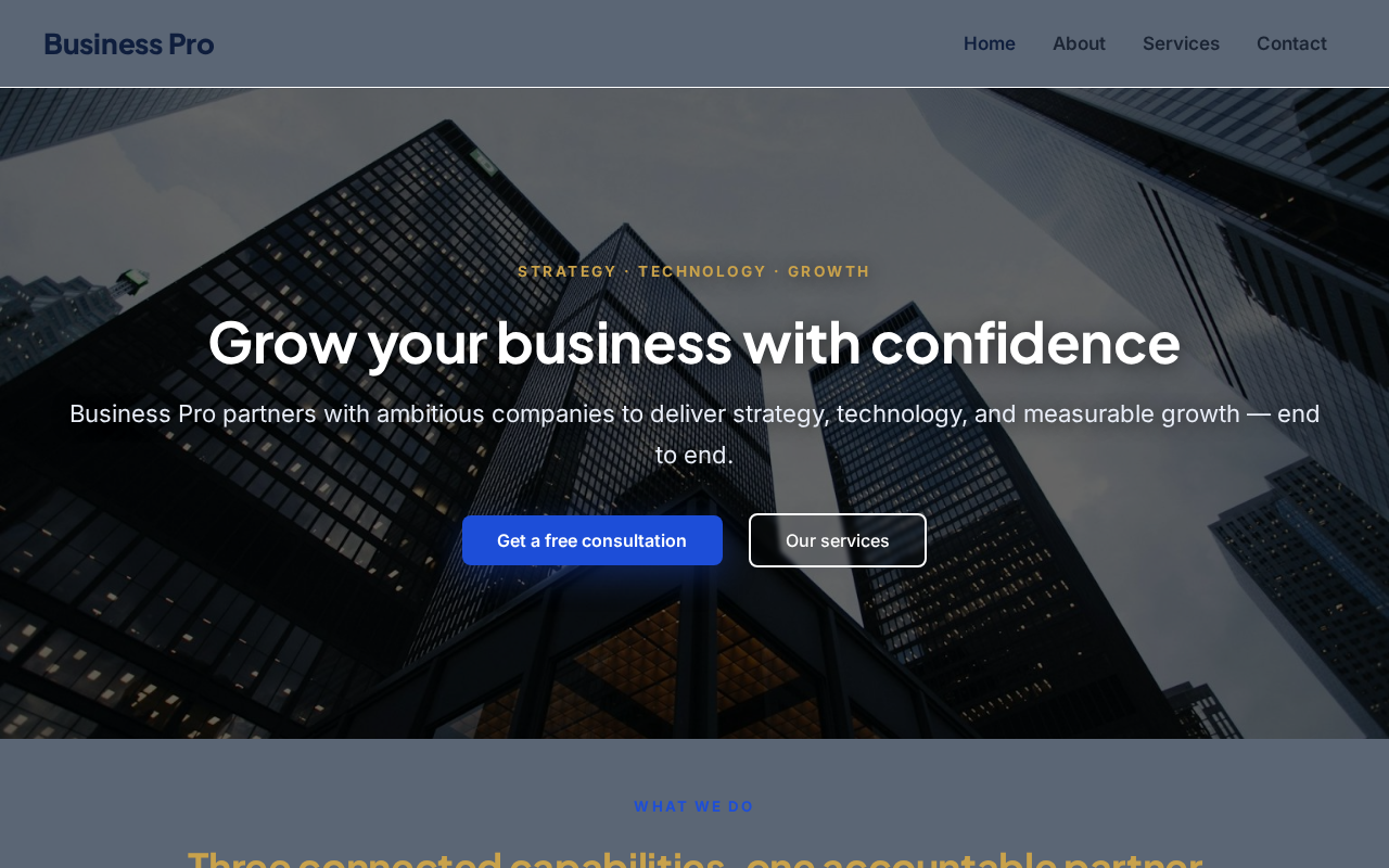 Business Pro — Business