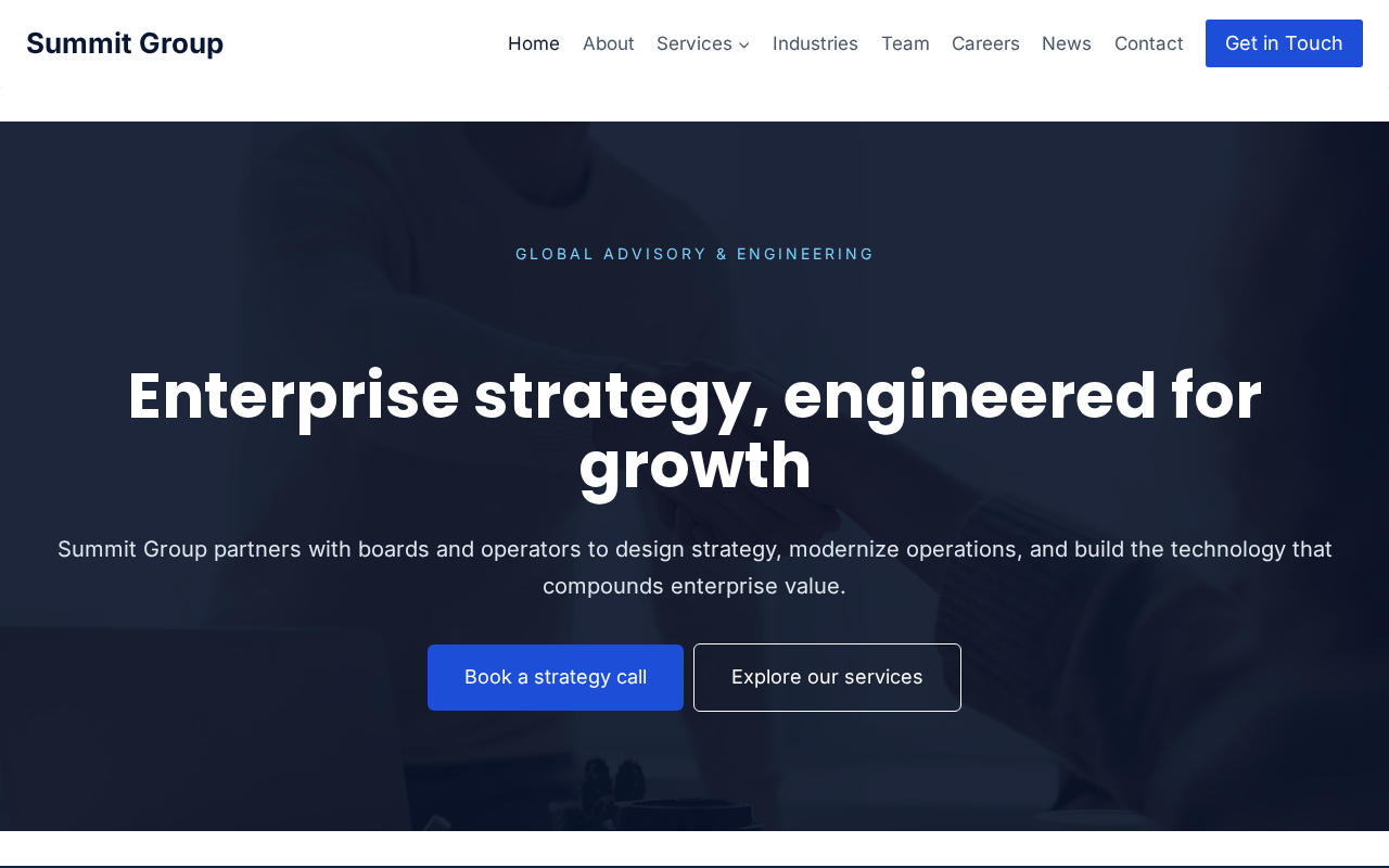 Summit Group — Corporate