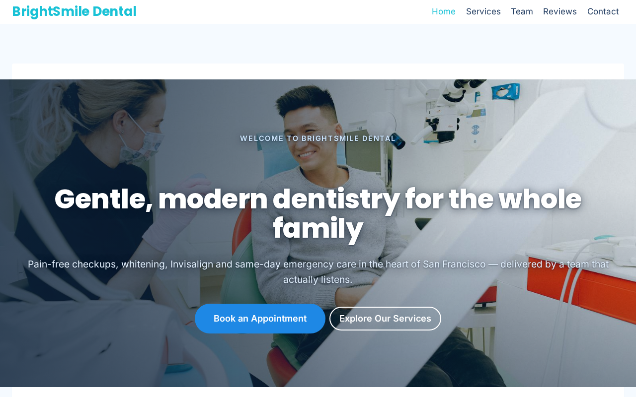 BrightSmile Dental — Medical